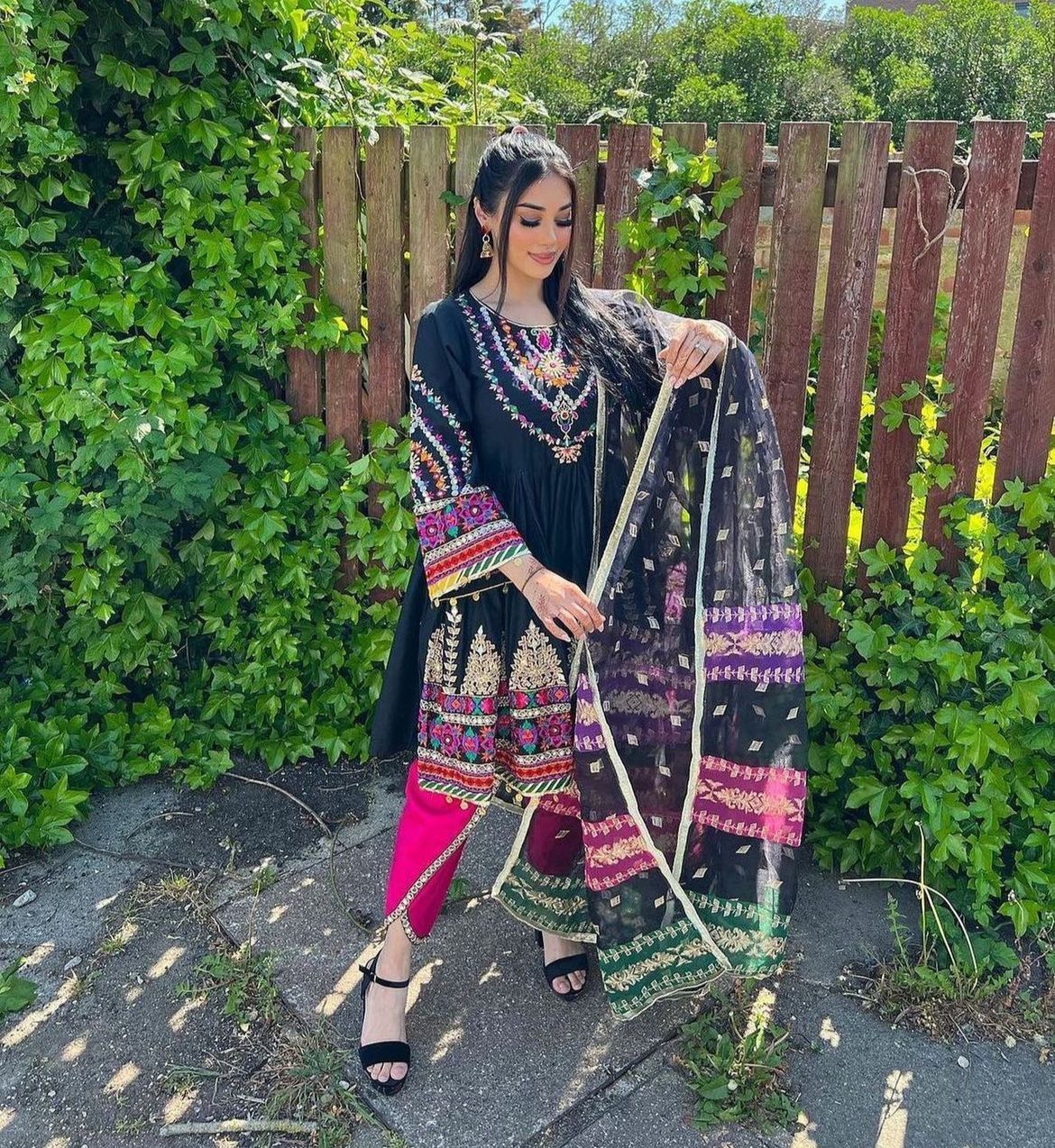 Afghan Dress Traditional Handmade Kuchi Tribal Afghan Dress - Etsy New  Zealand